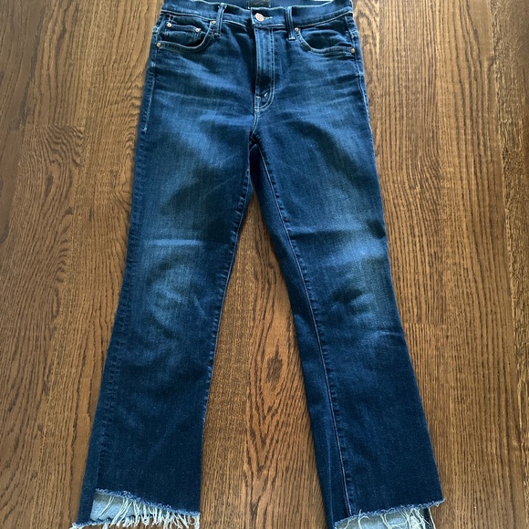 Mother Insider Crop Step Fray - Hey Kitty Kitty - Size 26 - Picture 4 of 11